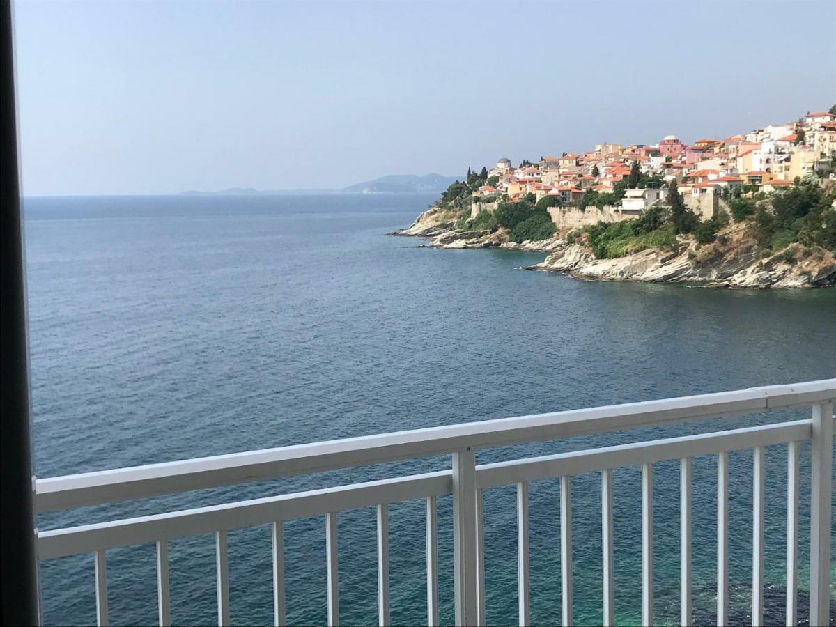 Sea And Sun Appartment Kavala Bagian luar foto